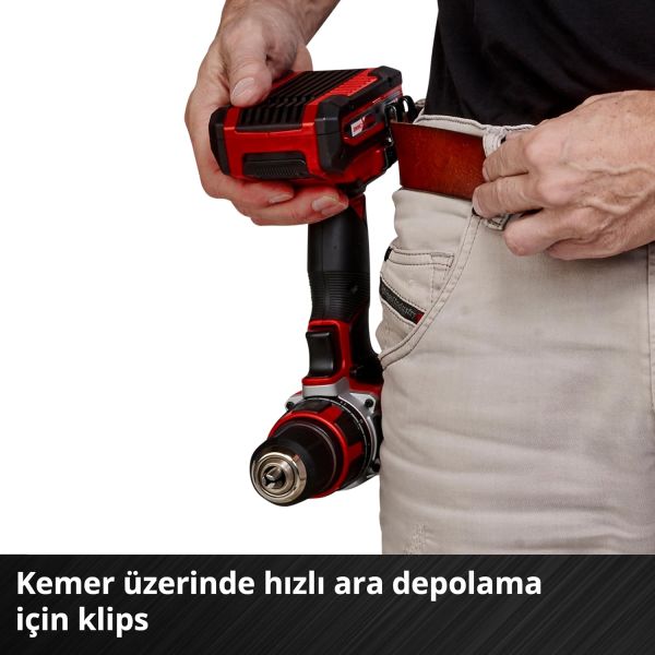 Einhell TP-CD 18/50 Li BL18 Volt Kömürsüz Akülü Vidalama Matkap Solo