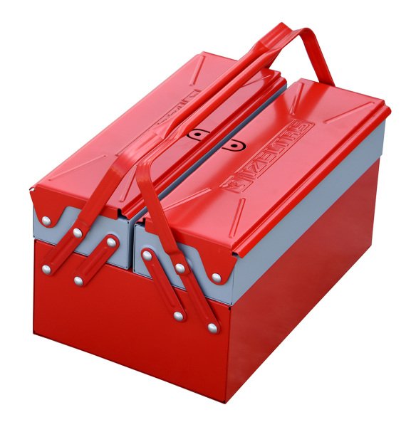İzeltaş 3 Gözlü Metal Takım Çantası 190X420X150 8410336203