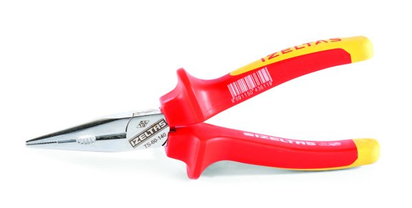 İzeltaş 1000V İzoleli Elektrikçi Kargaburun Düz Uçlu 140 mm 3220136140