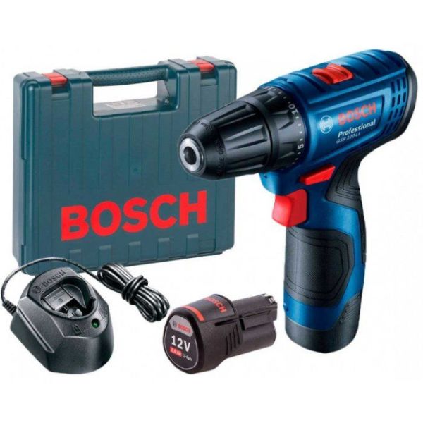 Bosch GSR 120 12 Volt 2.0 Amper Çift Akülü Vidalama (06019G8000)