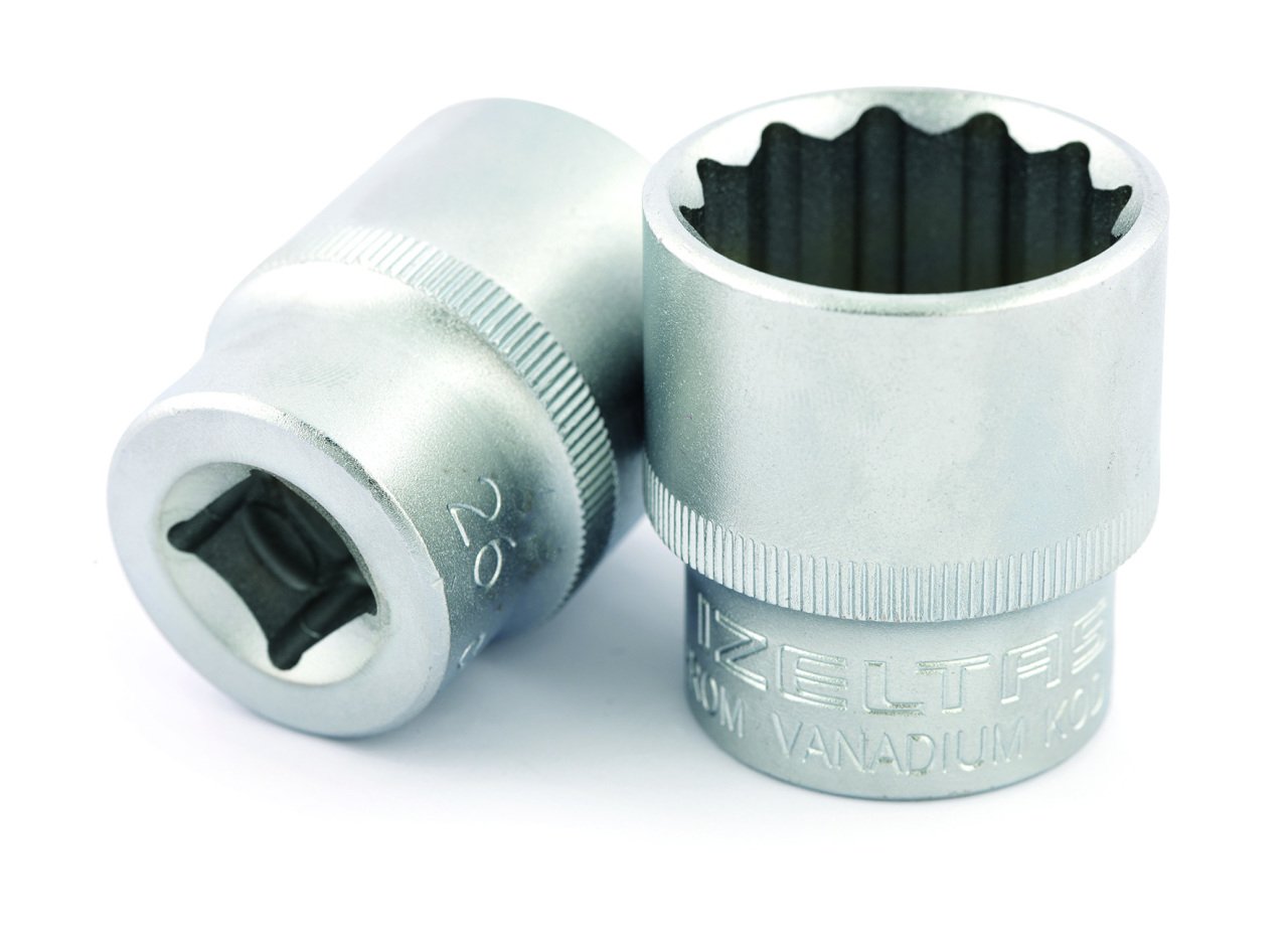 İzeltaş 1/2 On İki Köşe Lokma Anahtar 24 mm 1114061024