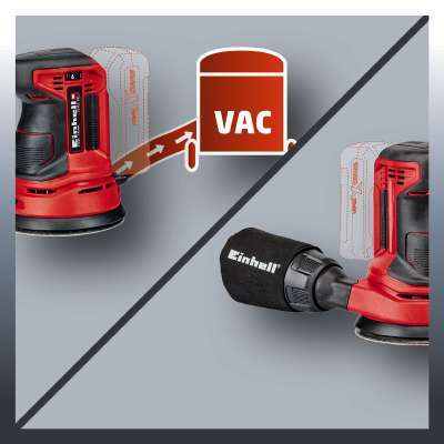 Einhell TE-RS 18 Li 18 Volt Akülü Eksantirik Zımpara Solo