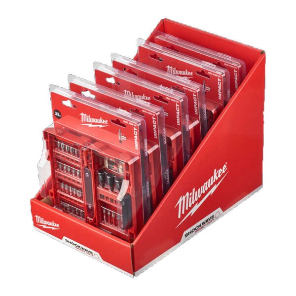 Milwaukee 33 Parça Shockwave Impact Duty Bits Uç Seti