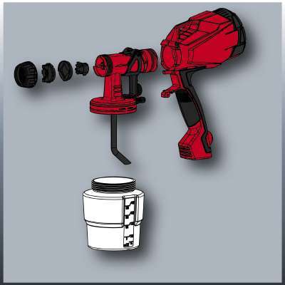 Einhell TC-SY 500 P 500 Watt Elektrikli Sprey Boya Makinesi
