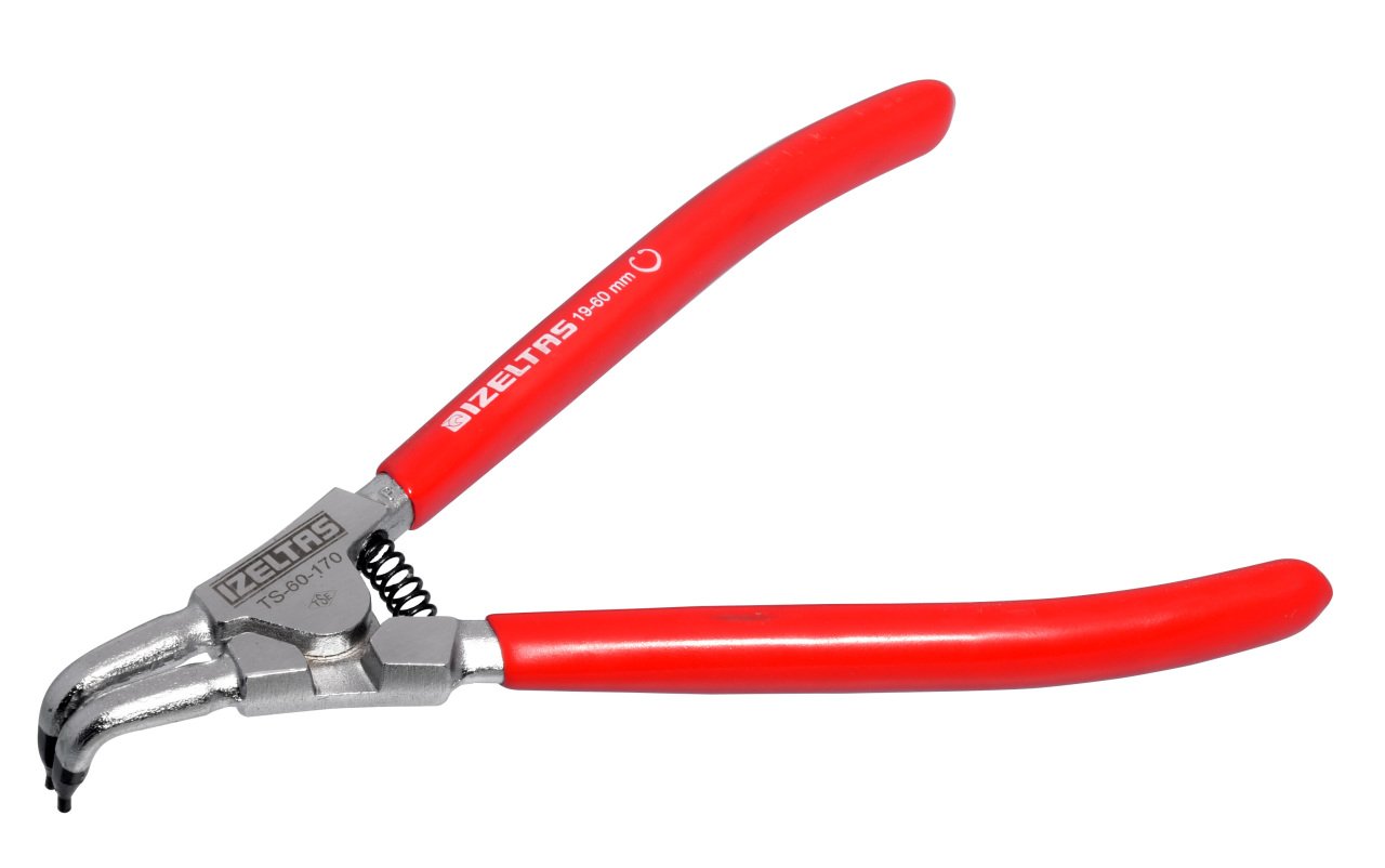 İzeltaş Dış Segman Pensesi Eğri 210 mm 3311120210