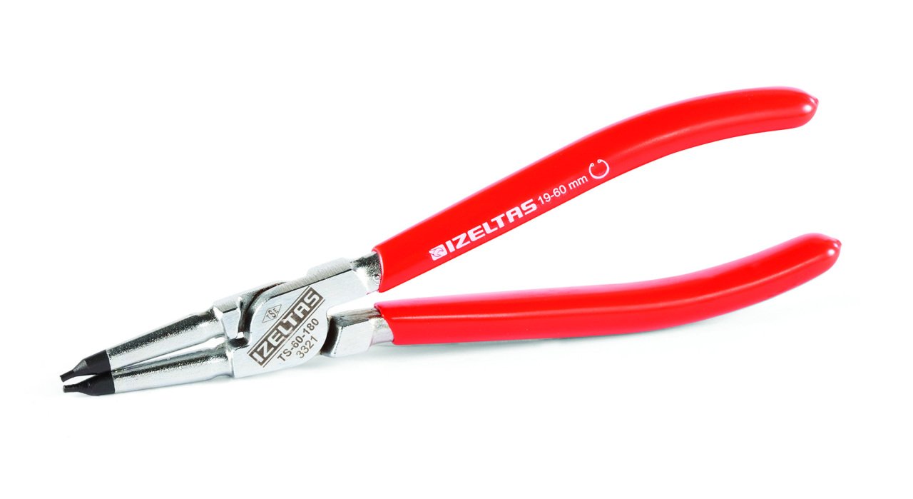 İzeltaş İç Segman Pensesi Düz 180 mm 3321120180