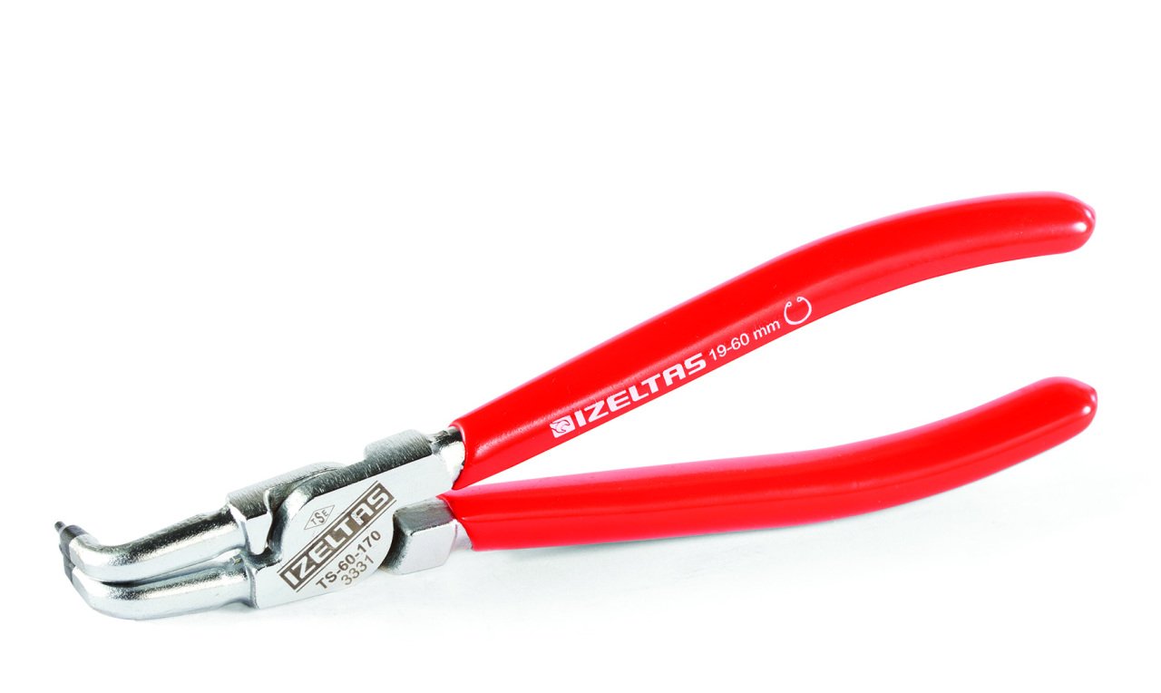 İzeltaş İç Segman Pensesi Eğri 130 mm 3331120130