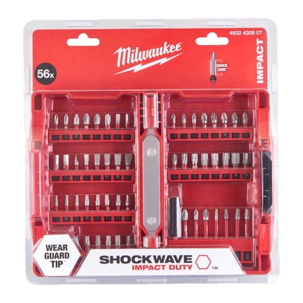 Milwaukee 56 Parça Shockwave Impact Duty Bits Uç Seti