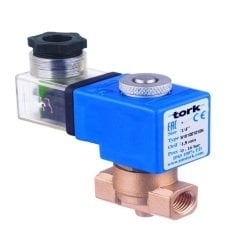 S2010.00.030 SERİSİ BUHAR SOLENOİD VALFİ DİREK ÇEKMELİ (ÇAP:1/8''-BAR:0-5)