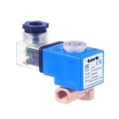 S2073.00.018 SERİSİ BUHAR SOLENOİD VALF EKONOMİK SERİ (ÇAP:1/8''-BAR:0-5)