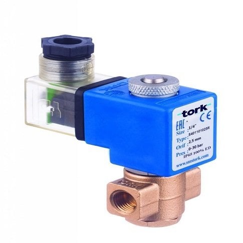 S4011.00.030 SERİSİ YAKIT SOLENOİD VALFİ (Direkt Çekmeli) (ÇAP:1/8''-BAR:0-22)