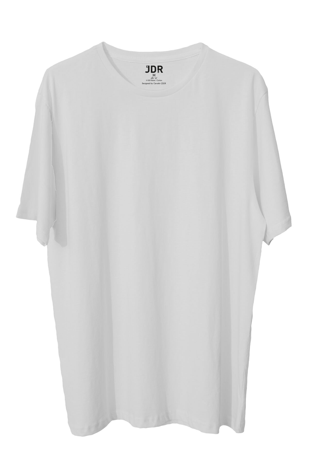 Jdr Basics White T-shirt - Premium Basic Tişört