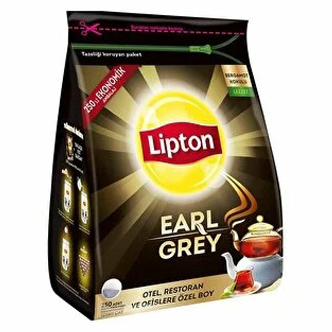 Lipton Early Grey Poşet Çay 3.2gr x 250 Adet