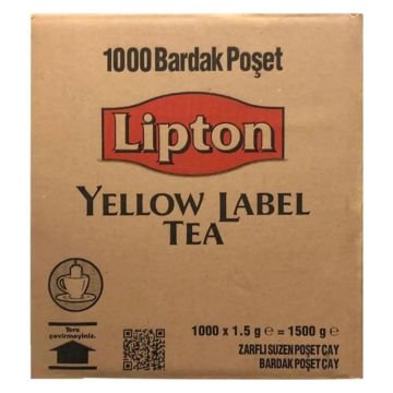 Lipton Yellow Label Poşet Çay 2gr 1000 li