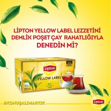 Lipton Yellow Label Poşet Çay 3.2 Gr x 100 lü