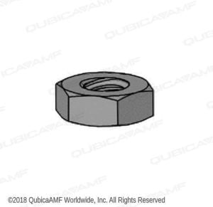 Hex Finish Jam Nut, 7/16-20, Left (BG10_835670002