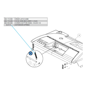 Shut Off Retract Spring_A-0113