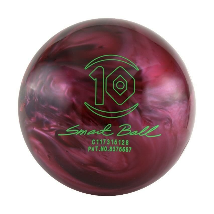 Bowling Ball, Ure Pearl 10Lbs, Large Hole,Red