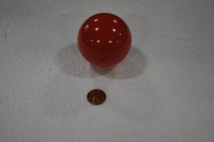 Dizzy Chicken Ball Red Carom 2 1/4 '' Dia_A5BA1301