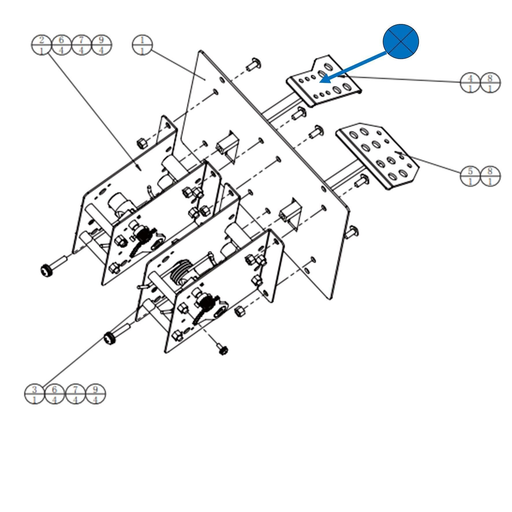 Storm Racer, Brake Component Assm._SRH-0900A02