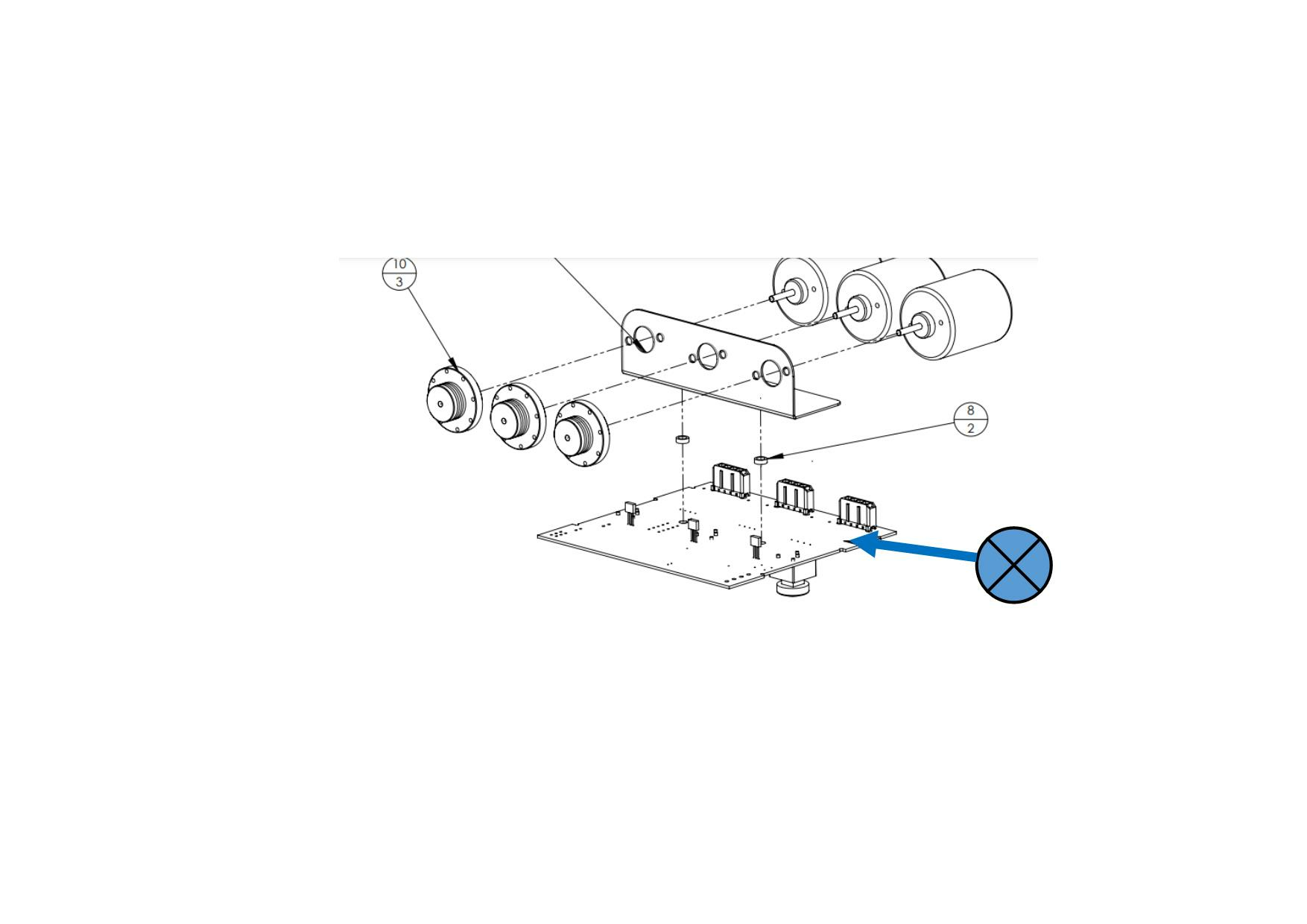 Triple Ticket Dispencer Mainboard_TDT-010-A-325