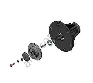 Ball Return Lower Shaft Assembly_250001127 Top Dönüş, Alt Tekerlek Şaft Bütünü