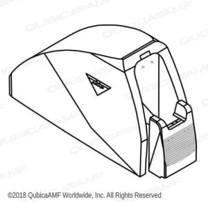 C90 Ball Return Hood Assembly_252001133