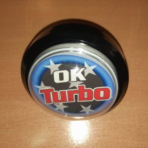 Great Circle Button( Ok Turbo) 100mm Dome Clear