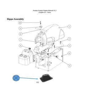 Rubber Handle Shifter Boot, With Hose_HIP-05-0004