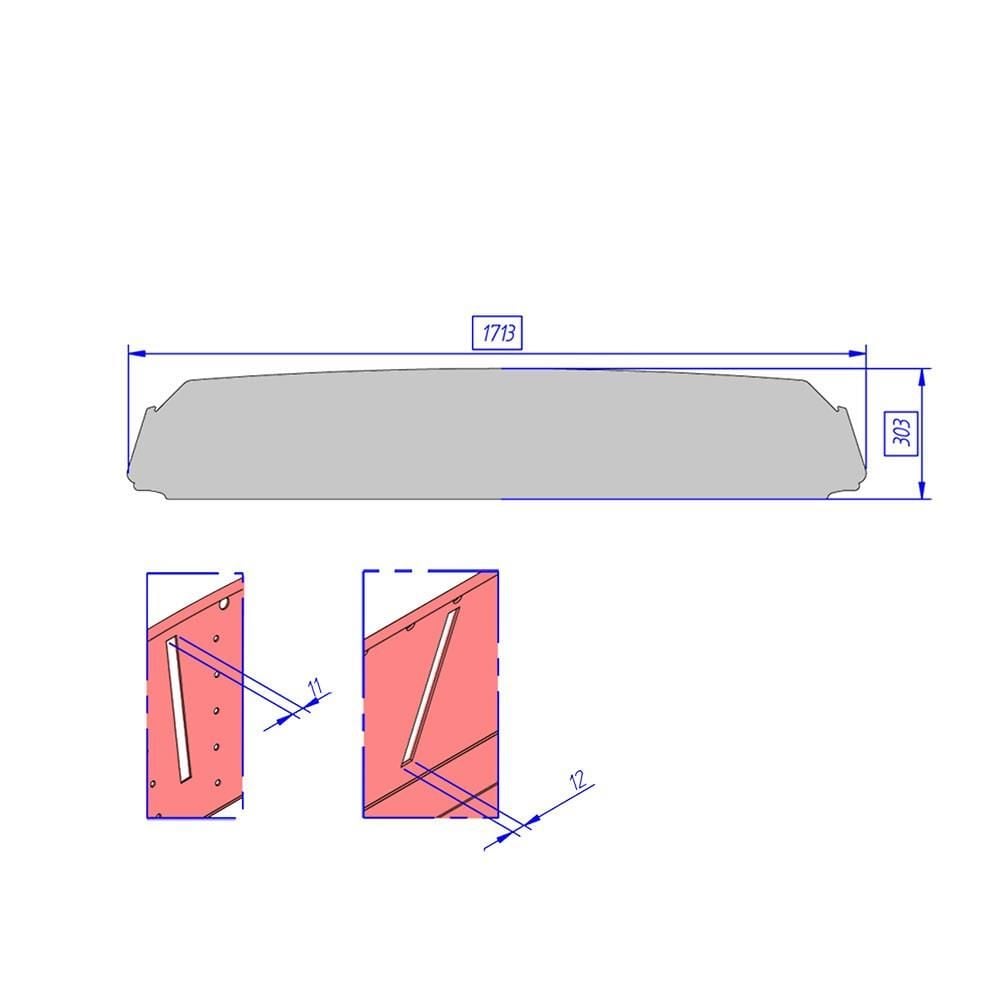 Sam Double Airhockey, Metacrilate_SAM_ 6449/W