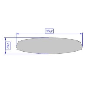 Sam Slalom 220 Air Hockey, Metacrilate _SAM_6450-W