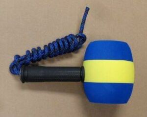 Ice Age Mallet With Rope, Blue&Yellow_IA4010