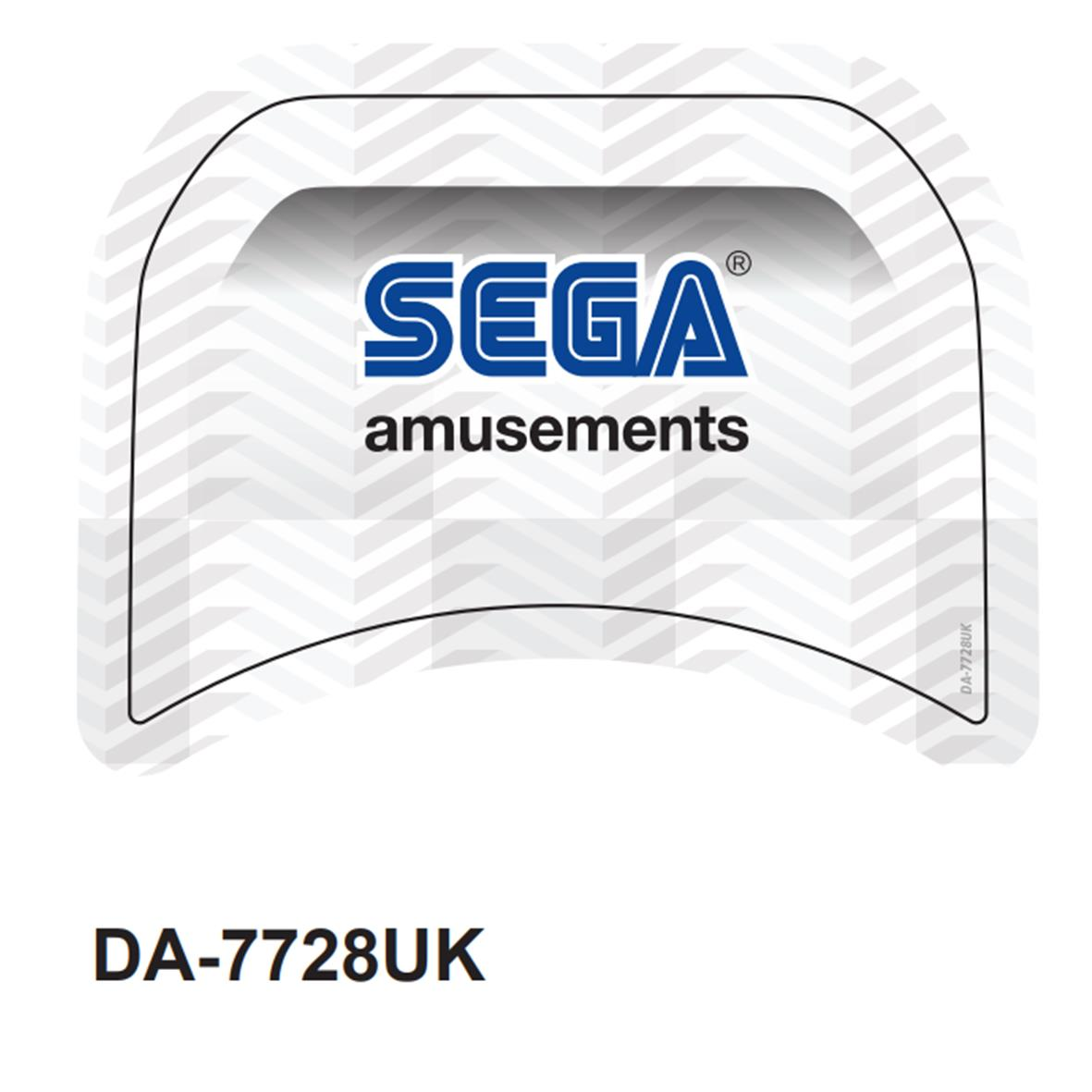 Sega Sticker For Seat_DA-7728UK