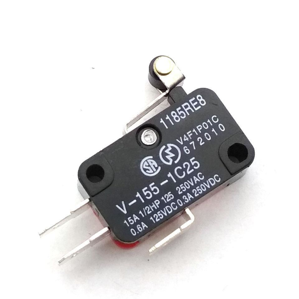 Micro Switch 15A 1/2 Hp 125/250Vdc_V-155-1C25