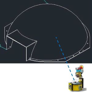 Lobster Robot, Dome Molding_MLOB0MOL002