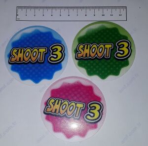 Insert Green Shoot 3 Button ( MAC-677 )