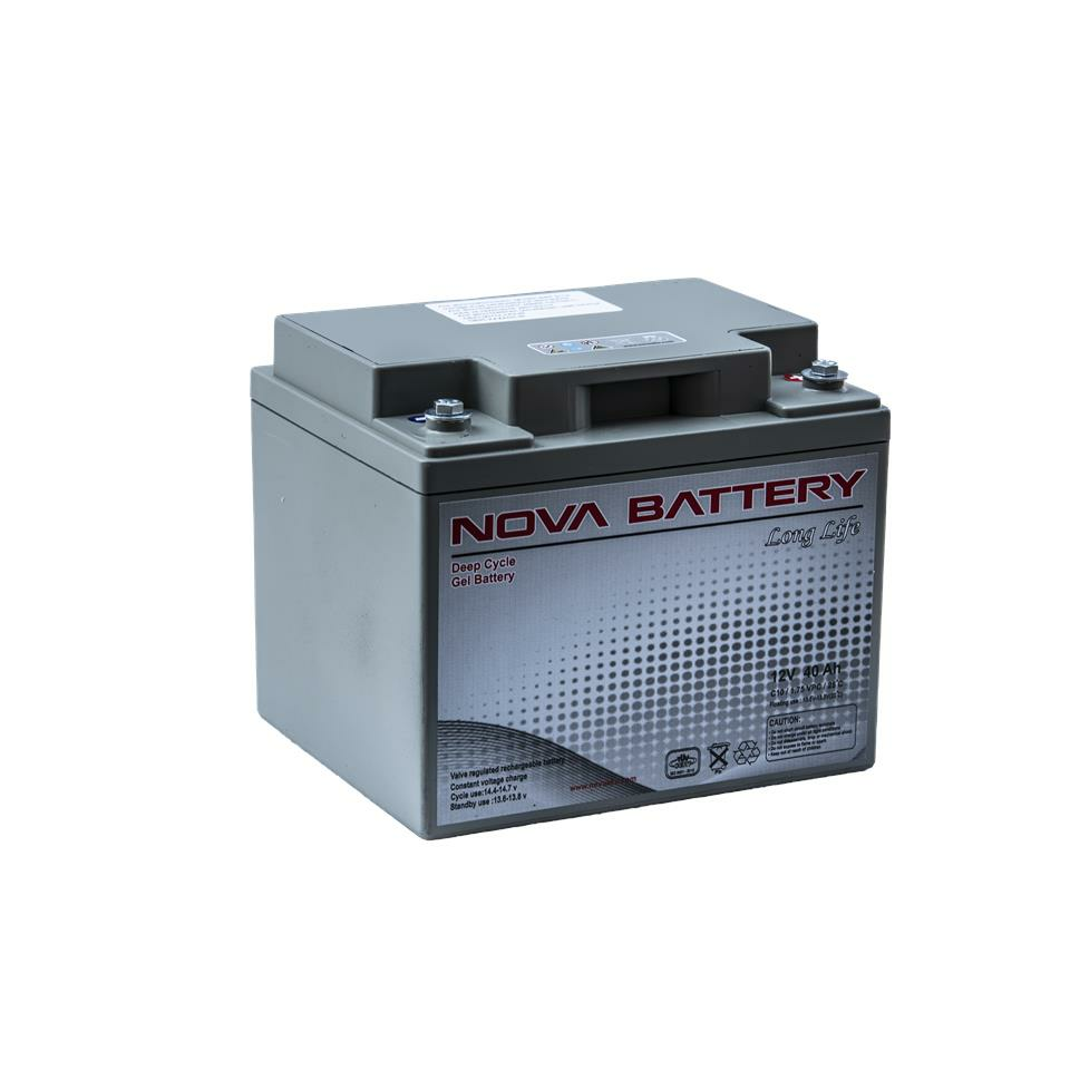 Nova Battery 12V 40Ah Deep Cycle Gel