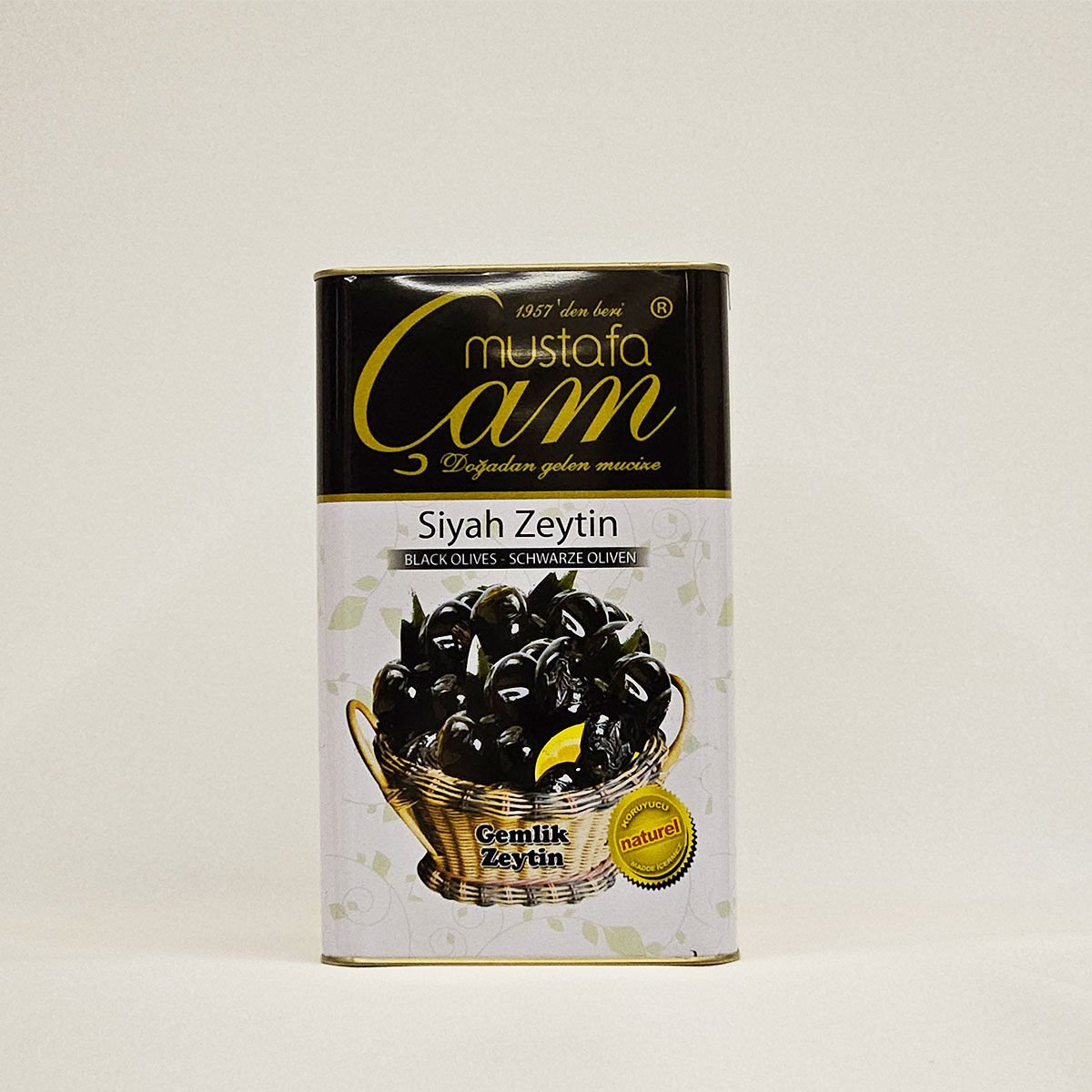 Lüks Yağlı Siyah Zeytin - 5 Kg