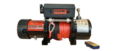 MXO 6000 lb Sentetik Halatlı Uzaktan Kumandalı Vinç 12V