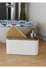 The Mia Sıvı Sabunluk Woody Süngerli 420 Ml Sbn0080