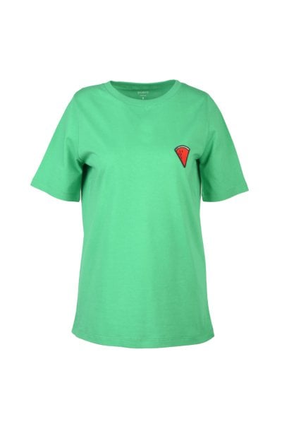 Nakışlı T-shirt-Yeşil (Tükendi)