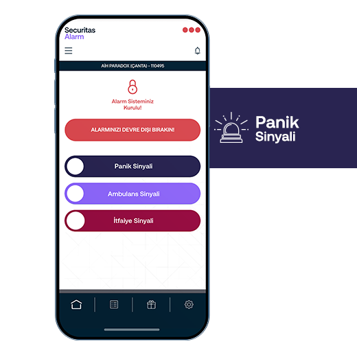 Securitas Alarm Mobil Panik Butonu