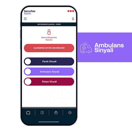 Securitas Alarm Mobil Panik Butonu