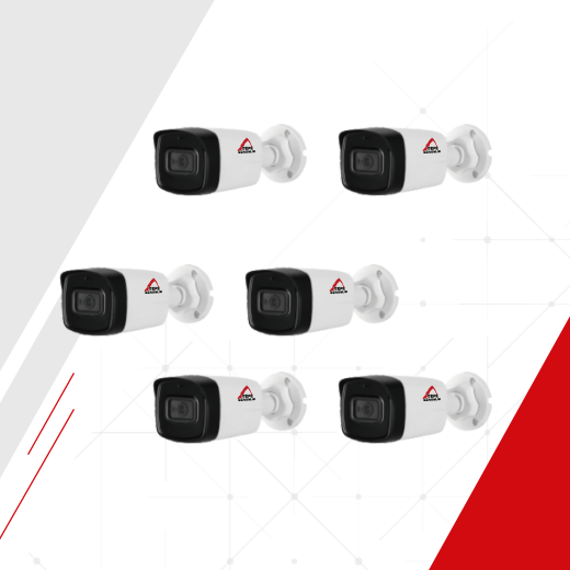 Securitas Kamera Paketi (6'lı Sistem) Montaj Dahil