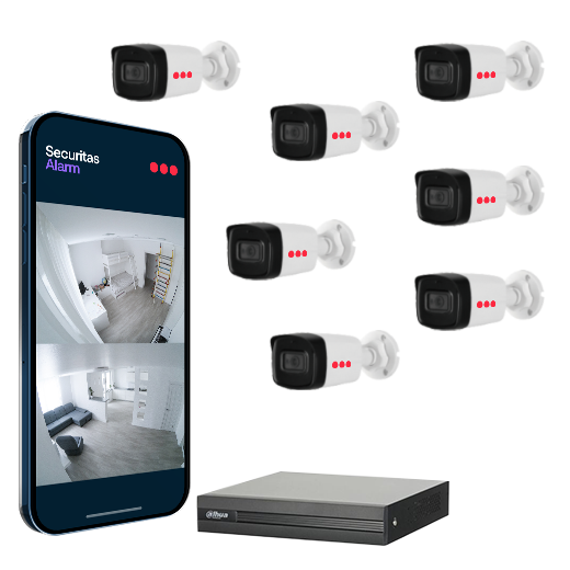 Securitas Kamera Paketi (7'li Sistem)