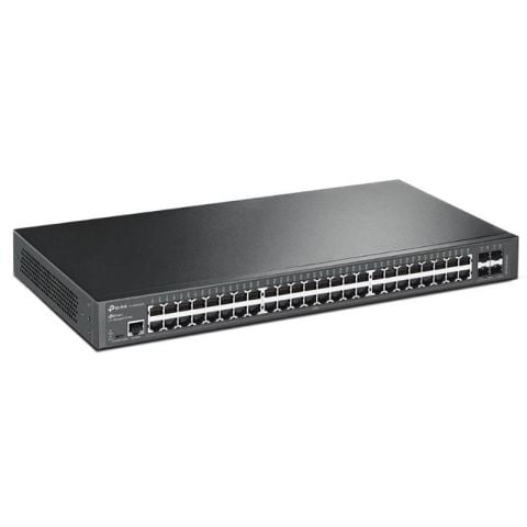 TP-LINK TL-SG3452X 48 PORT GIGABIT 4X 10GB SFP L2+ YONETILEBILIR RACKMOUNT SWITCH