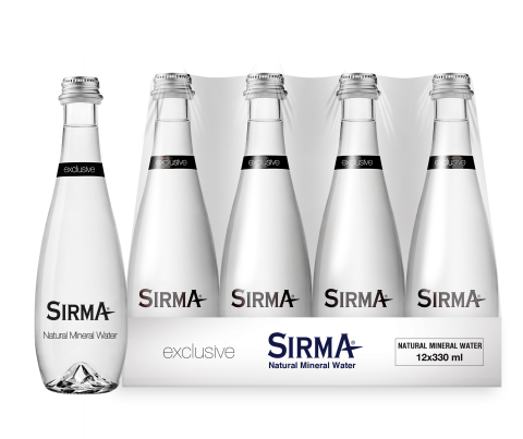 Sırma Cam Şişe 330 Ml 12'li Paket