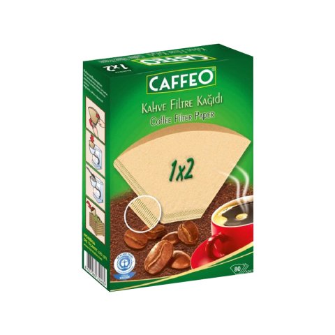 Caffeo Filtre Kahve Kağıdı 1x2 80'li Paket