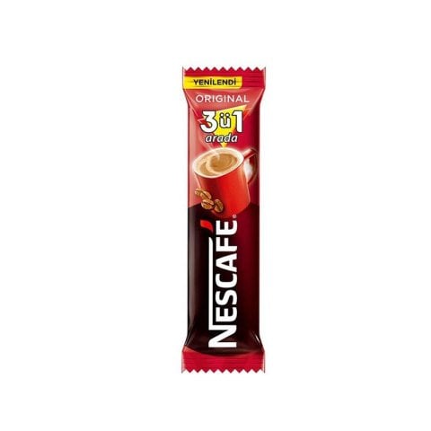 Nescafe 3'ü 1 Arada Kahve 17,5 gr 72'li Paket