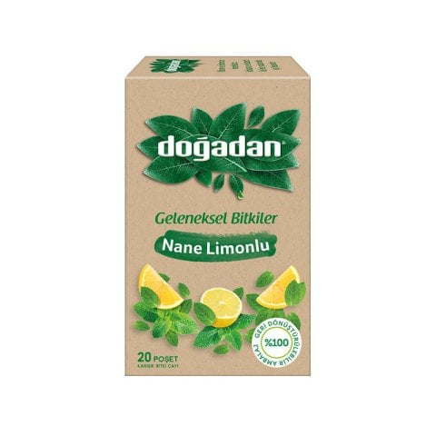 Doğadan Bitki Çayı Nane Limon 20'li Paket